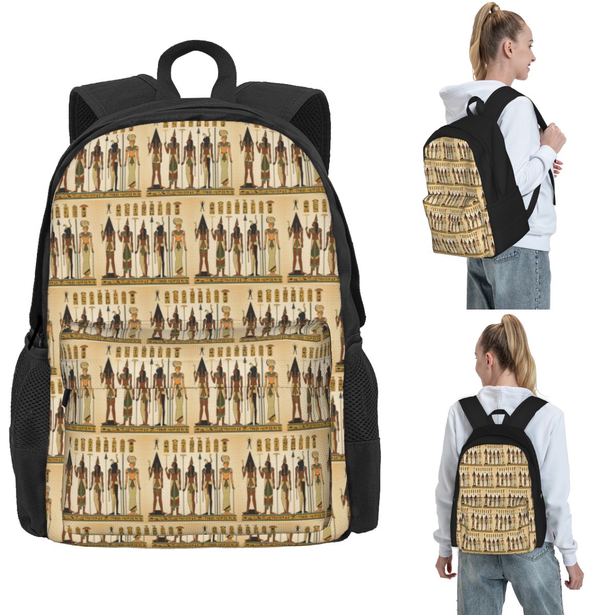 Women Bags Egypt Sale - 고대 이집트 원활한 패턴 배낭 핫