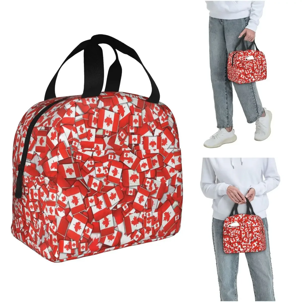 Women Bags In Canada - 캐나다 국기 패턴 여성 및 어린이용