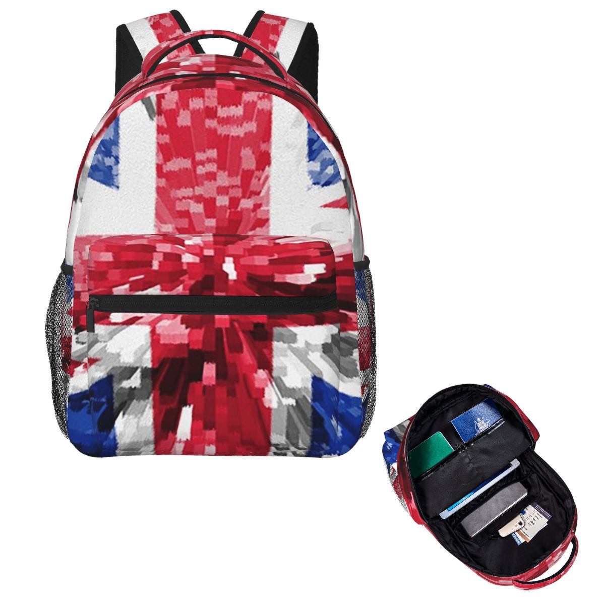 Women Bags Uk - 영국 국기 유니언 잭 영국 학생
