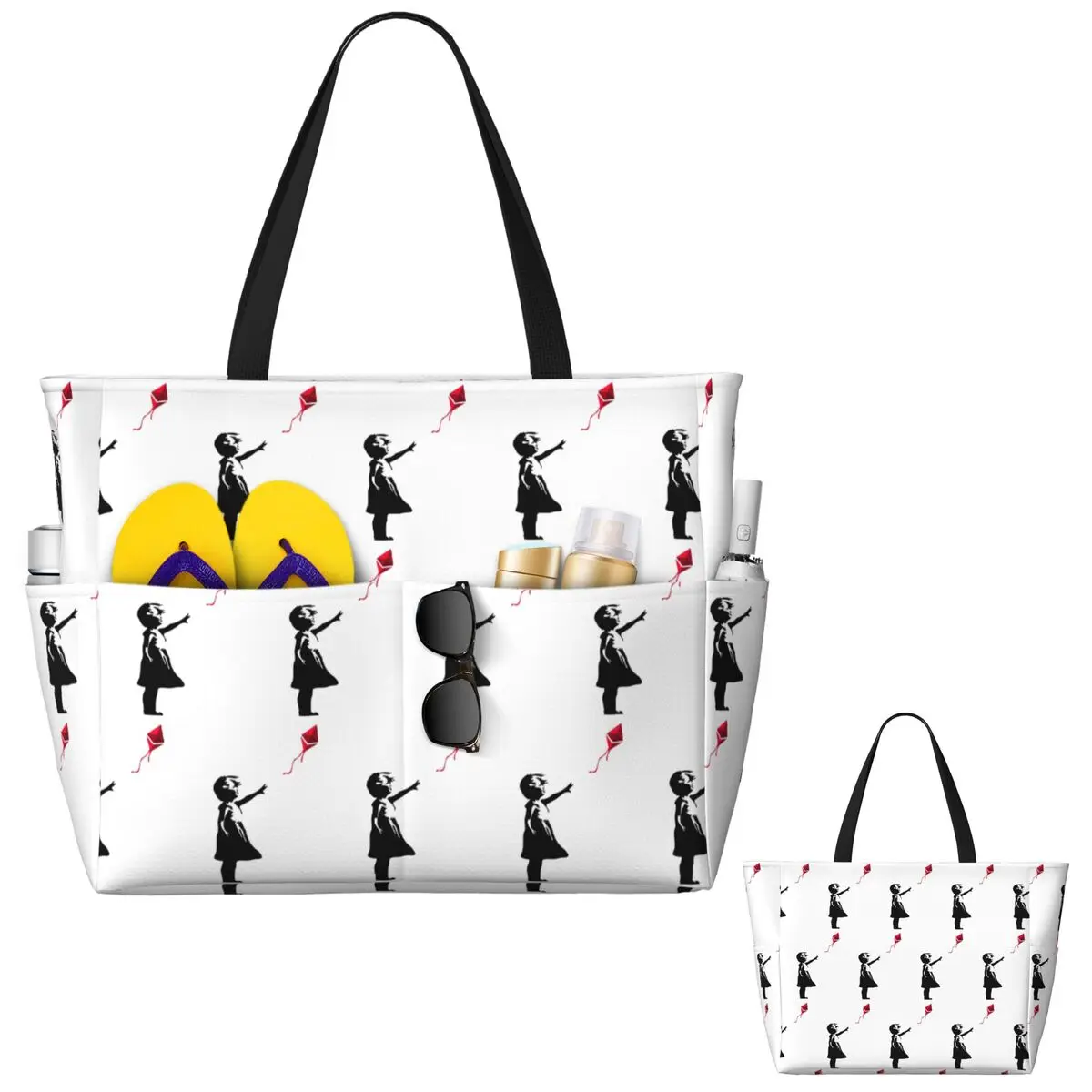 Women X Bags - Ethereum X Banksy Balloon Girl 비치