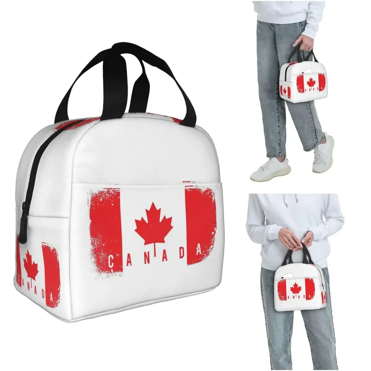 Women Bags In Canada - 캐나다 국기 디자인 여성용 어린이용 보온