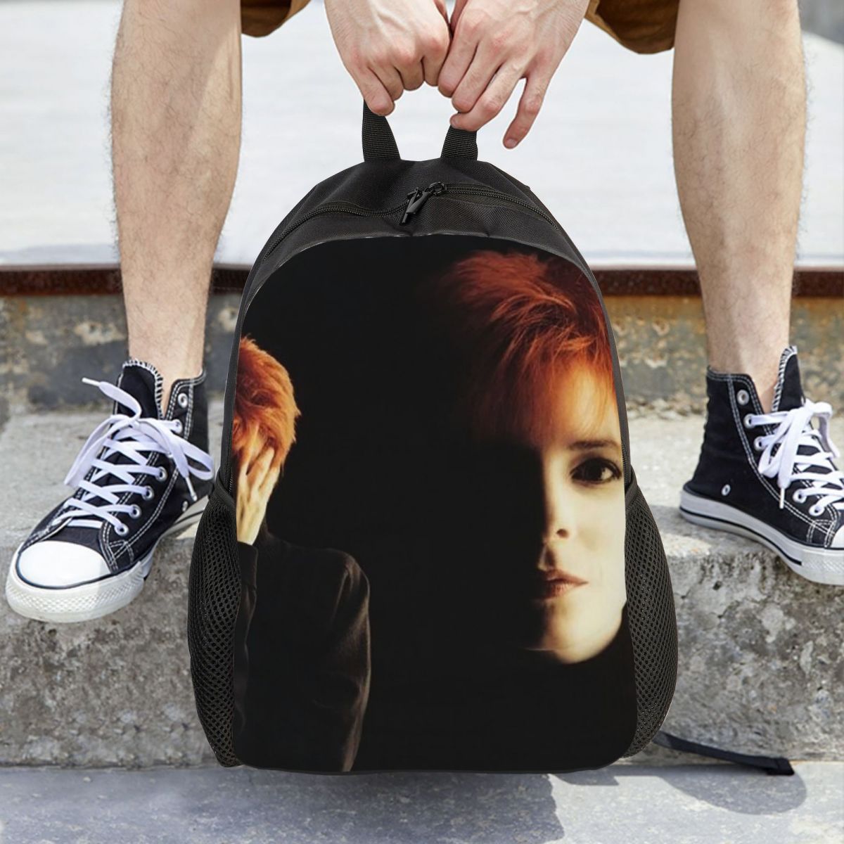 Women Bags Farmers - Mylene Farmer Desenchantee 배낭 데이 팟