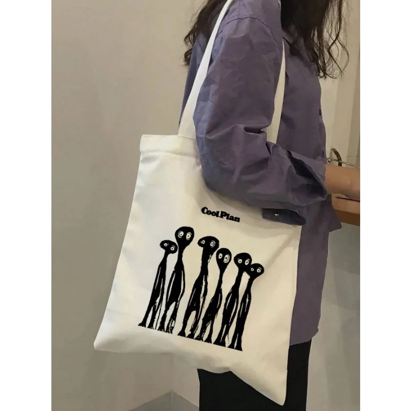 ROMWE Kawaii Bow 패턴 캔버스 숄더백 발렌 - Women'S Tote Bags For Work 리뷰 및 가격