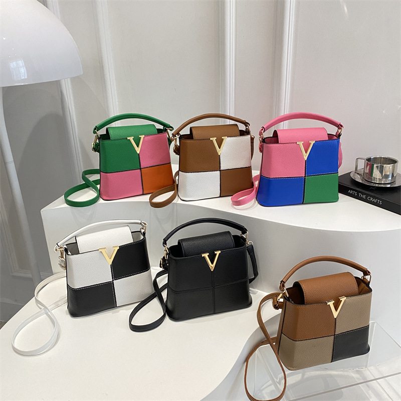 시크한 V-로고 미니 토트백, 고급 가죽 크로스바디 숄 - Women Bags Louis Vuitton 리뷰 및 가격