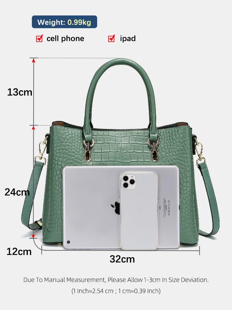Zency 여성용 정품 가죽 탑 핸들 가방 그린 대용량 - Women'S Tote Bags For Work 리뷰 및 가격