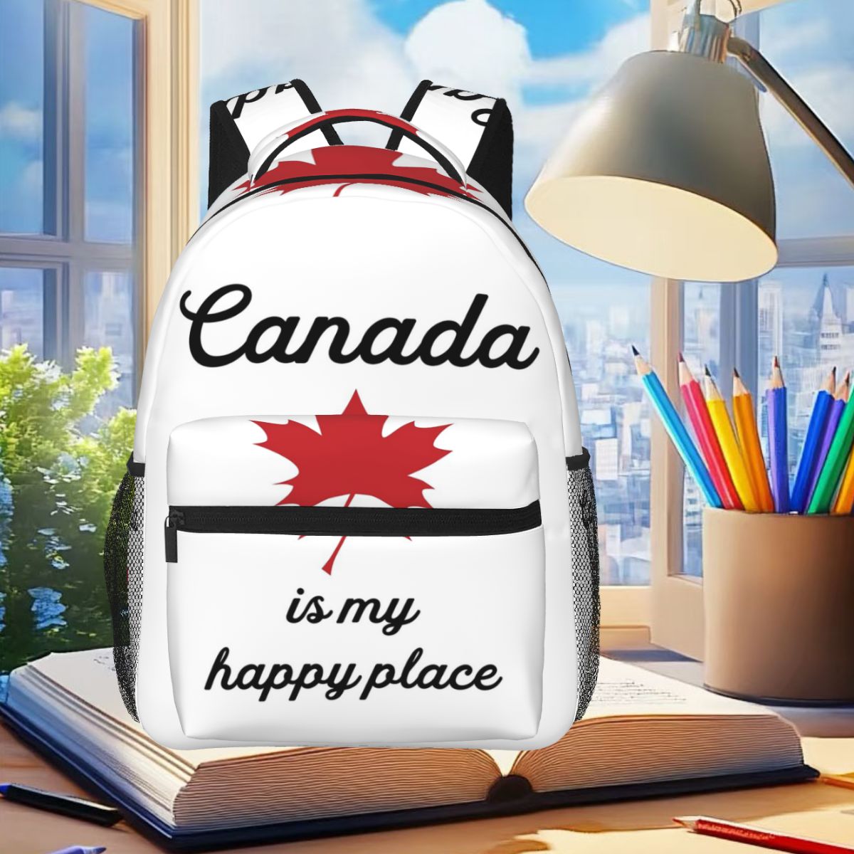 메이플 리프 캐나다 캐나다인은 나의 행복한 장소입니다  - Women Bags In Canada 리뷰 및 가격