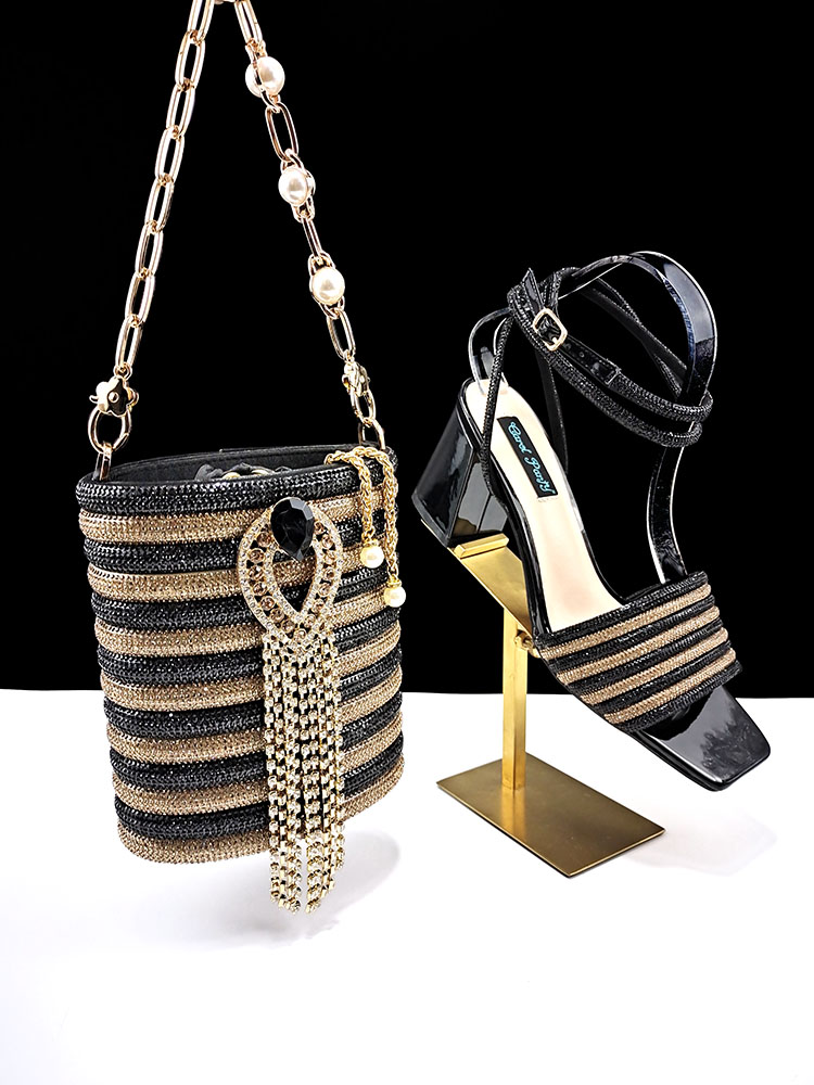 인기 여성 샌들 및 가방, 크라운 다이아몬드 디자인,  - Women Bags Designer 리뷰 및 가격