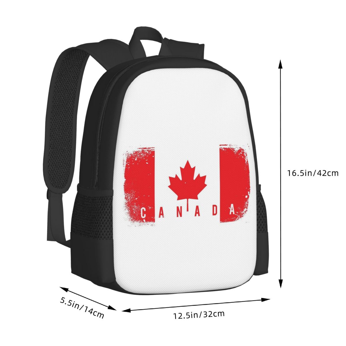 캐나다 국기 학생 배낭 학교 가방 하이킹 여행 데이 팟 - Women Bags In Canada 리뷰 및 가격
