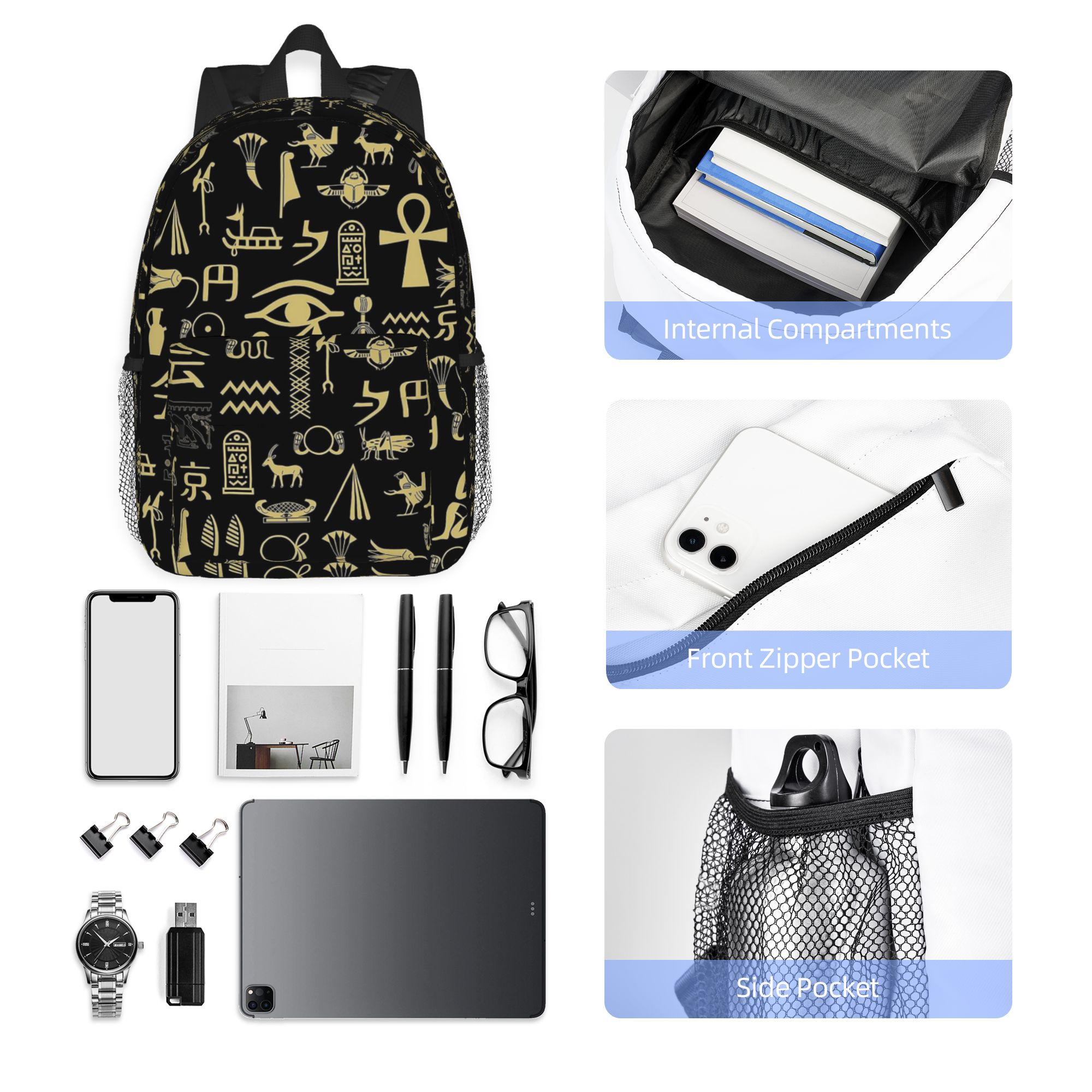 고대 이집트 신 호루스와 아누비스 이집트 파라오 배낭  - Women Bags Egypt Sale 리뷰 및 가격
