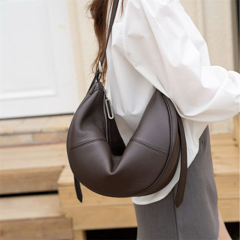 BURMINSA 여성용 정품 가죽 크레센트 호보 숄더  - Women Bags For Work 리뷰 및 가격