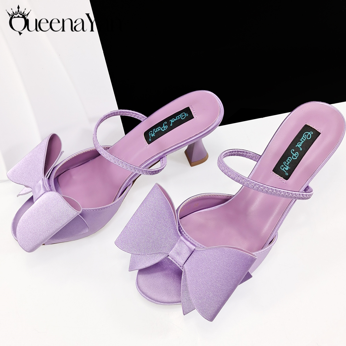 퀴나 얀 2025 패션 신상품 라일락 포인티드 토 여성 - Women Bags For Wedding 리뷰 및 가격