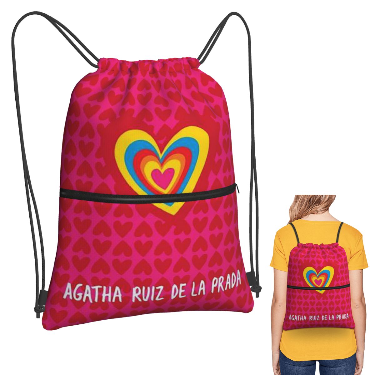 Agatha Ruiz-De La-Prada 패턴 백팩  - Women Bags Prada 리뷰 및 가격