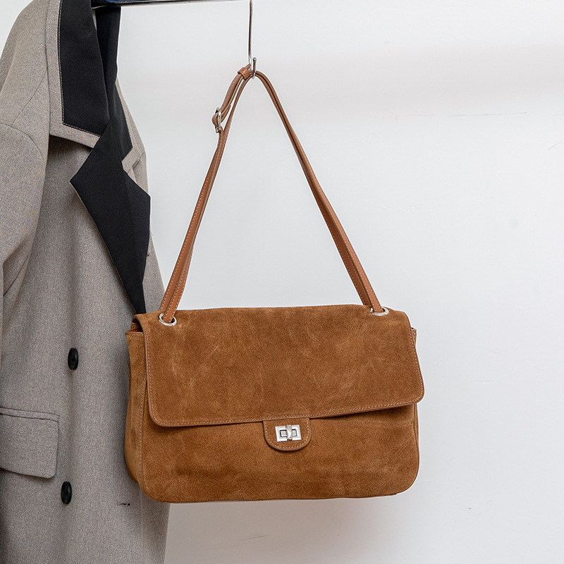 여성용 정품 스웨이드 가죽 숄더백, 조절 가능한 스트랩 - Women'S Tote Bags For Work 리뷰 및 가격