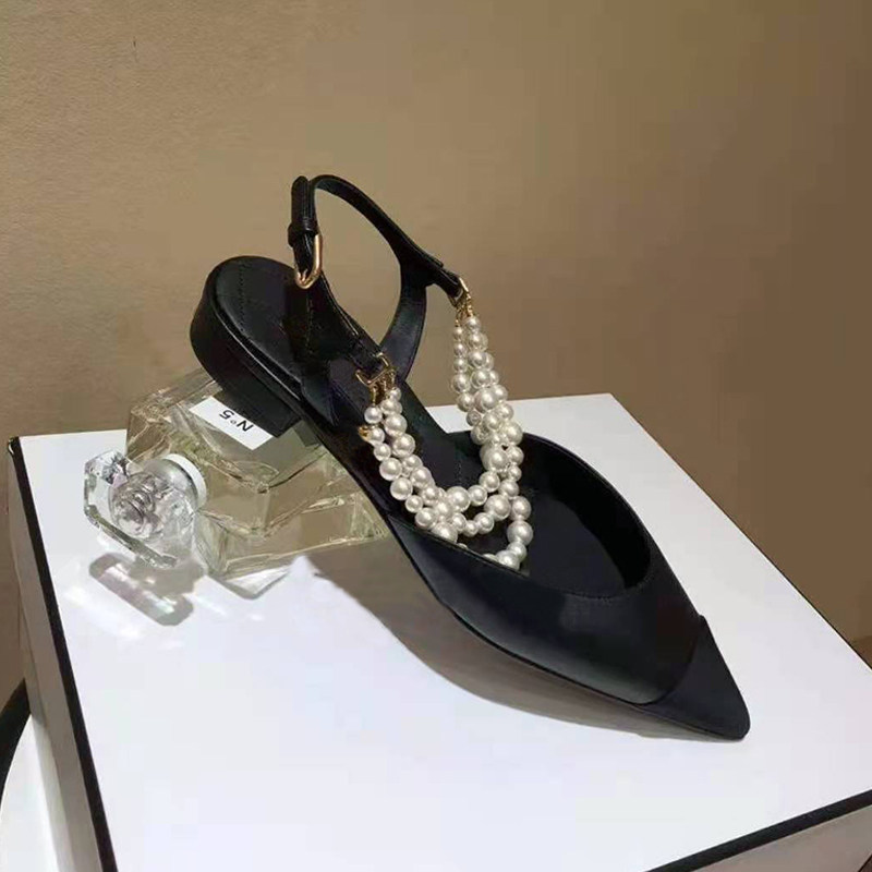 Pearl Chain Bag Head Sandals W - Women Bags New 리뷰 및 가격