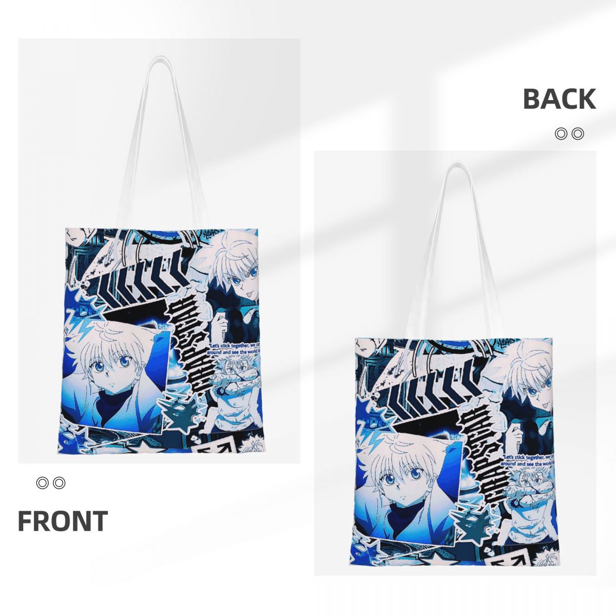 Killua Zoldyck Anime HXH 헌터 X  - Women X Bags 리뷰 및 가격